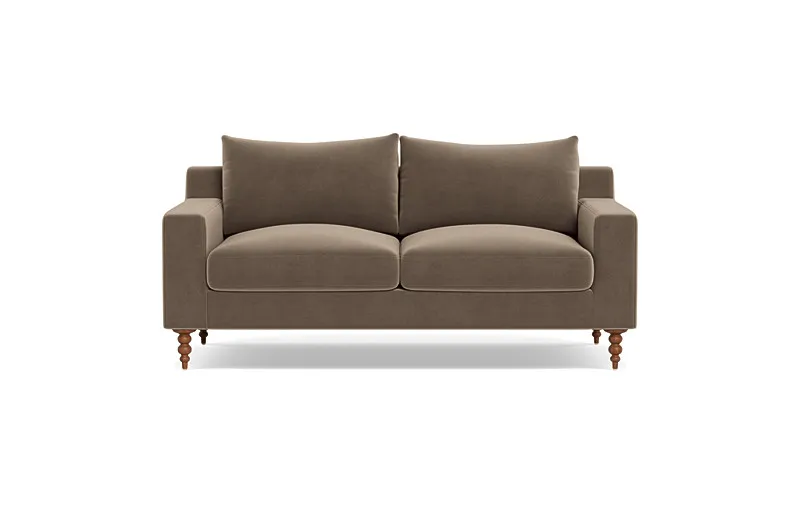 Sloan Custom Loveseat, Down alternative