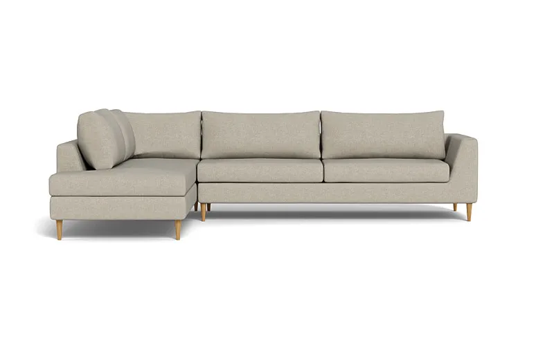 Asher 3-Seat Sectional with  Bumper