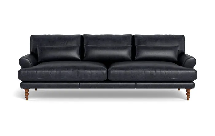 Maxwell Leather Sofa by Apartment Therapy