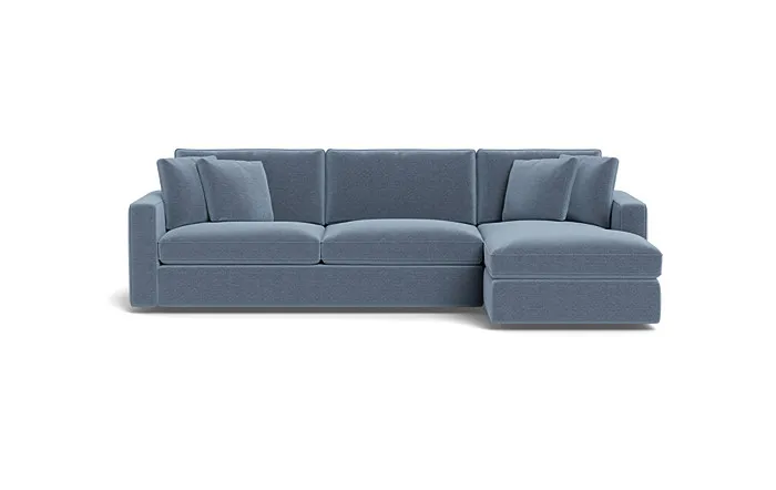 James 3-Seat Right Chaise Sleeper Sectional