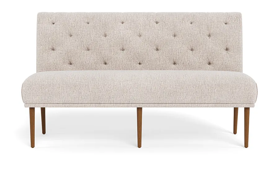 Dorian Upholstered Dining Bench with Tufting Option