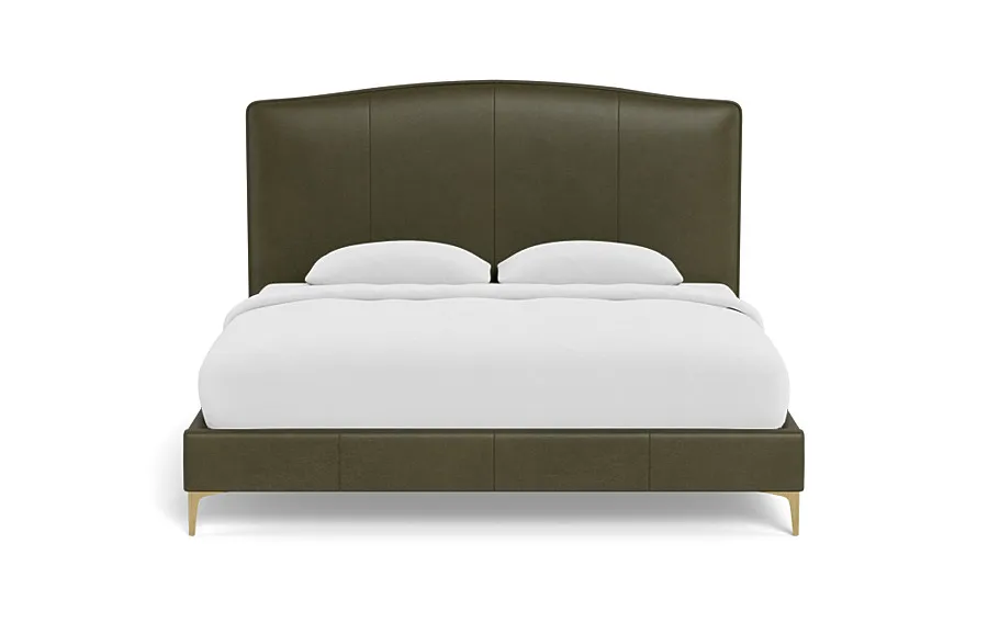 Celia Leather Upholstered Bed