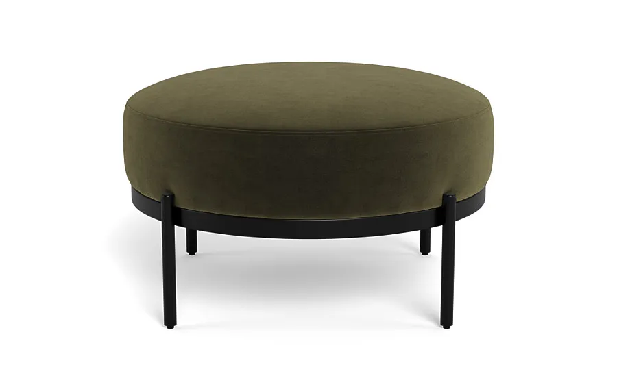 Kyle Round Stool Ottoman