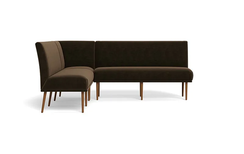 Dorian Upholstered Corner Banquette with Tufting Option