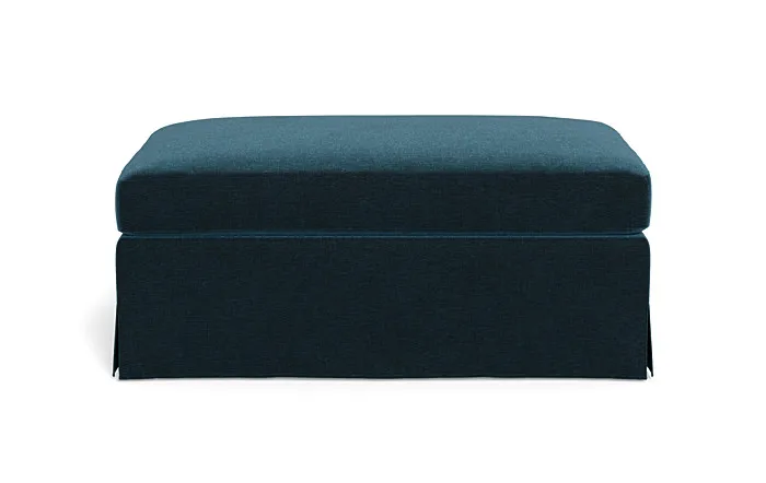 Sloan Slipcovered Ottoman