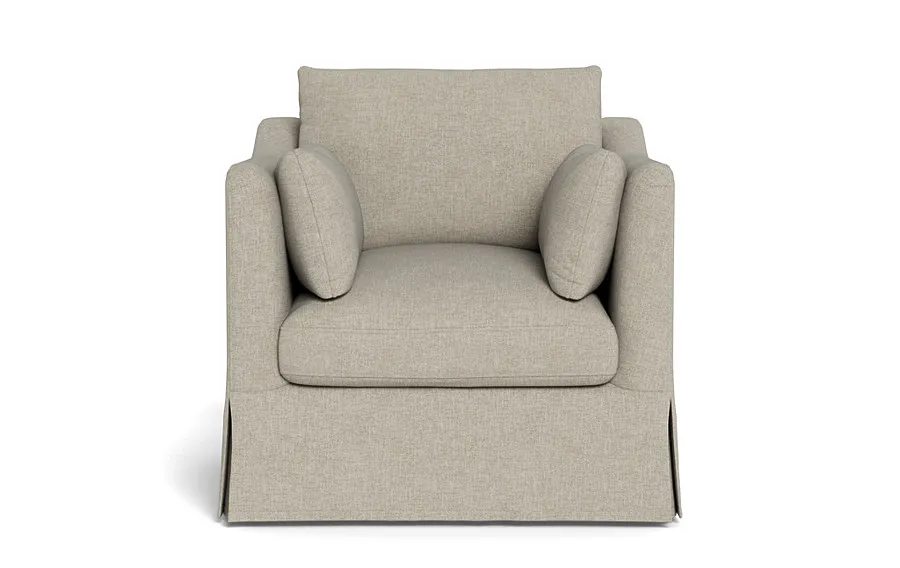 Caitlin Slipcovered Swivel Chair by The EverygirlÃ?Â®