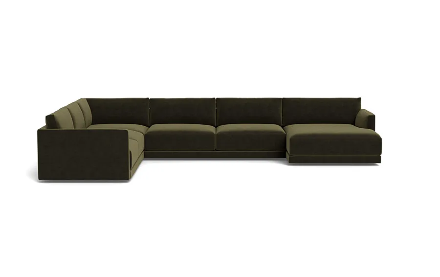 Lukas 4-Piece 5-Seat Corner Chaise Sectional Right