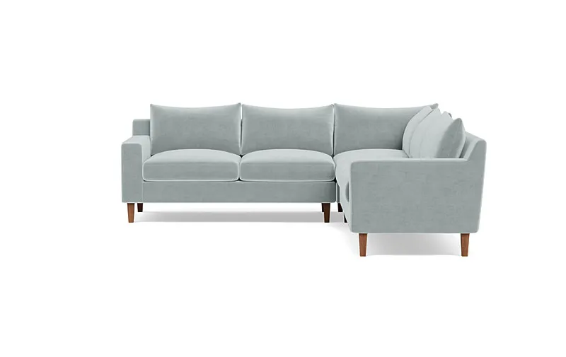Sloan Corner 4-Seat Sectional Sofa, double down blend fill