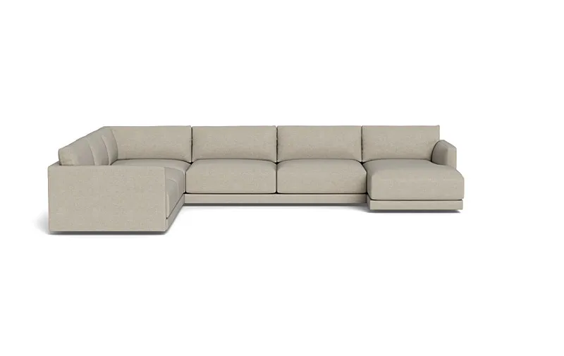 Lukas 4-Piece 5-Seat Corner Chaise Sectional Right