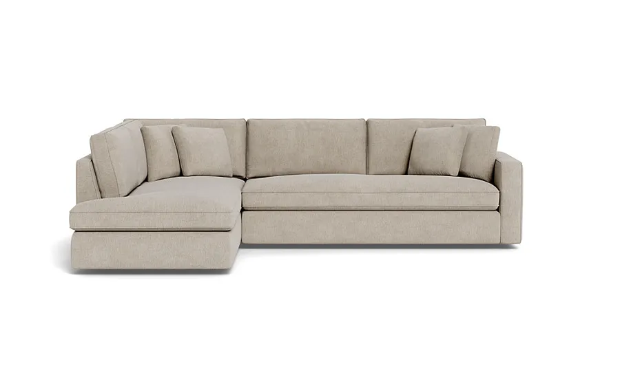 James 3-Seat Left Bumper Sleeper Sectional