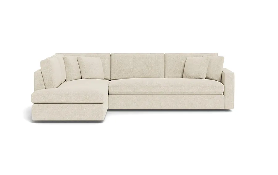 James 3-Seat Left Bumper Sleeper Sectional