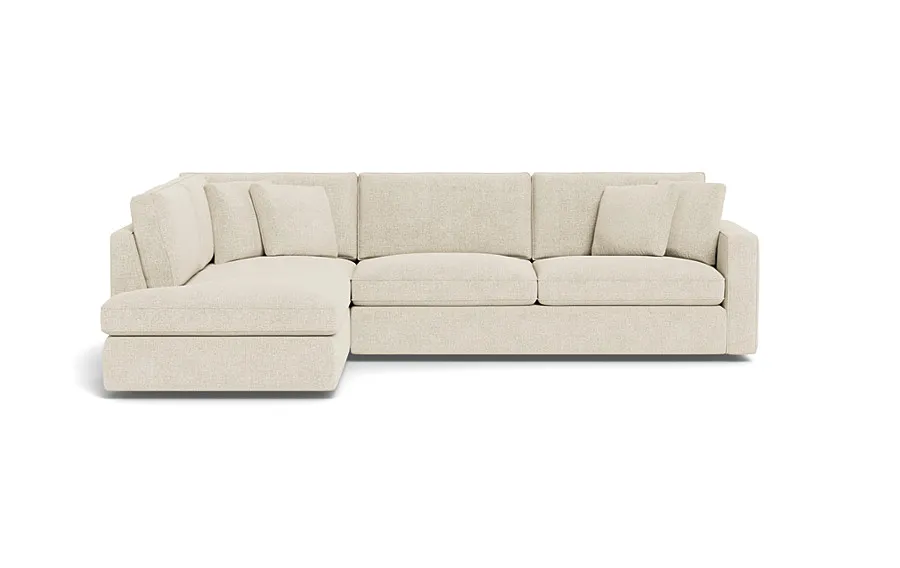 James 3-Seat Left Bumper Sleeper Sectional