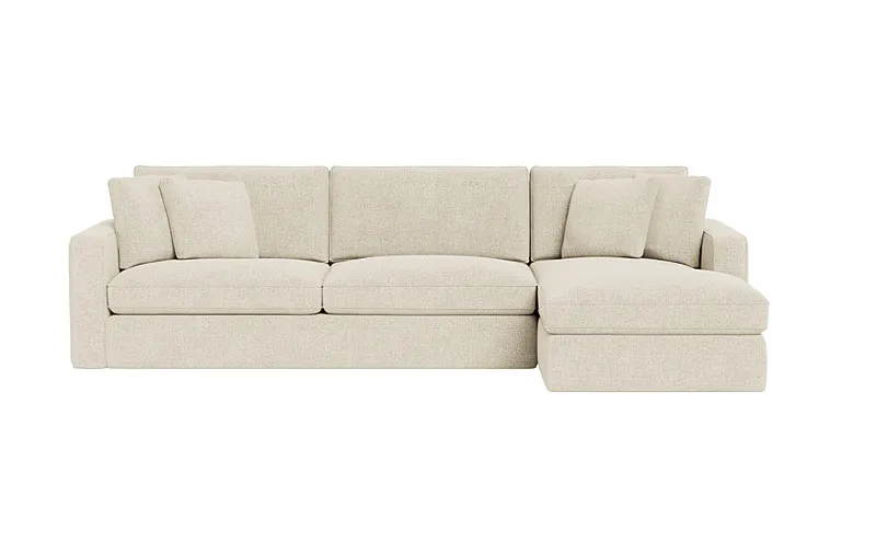 James 3-Seat Right Chaise Sectional