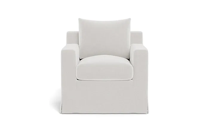 Sloan Slipcovered Petite Chair
