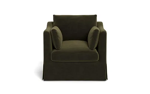 Caitlin Slipcovered Petite Chair by The EverygirlÃ?Â®