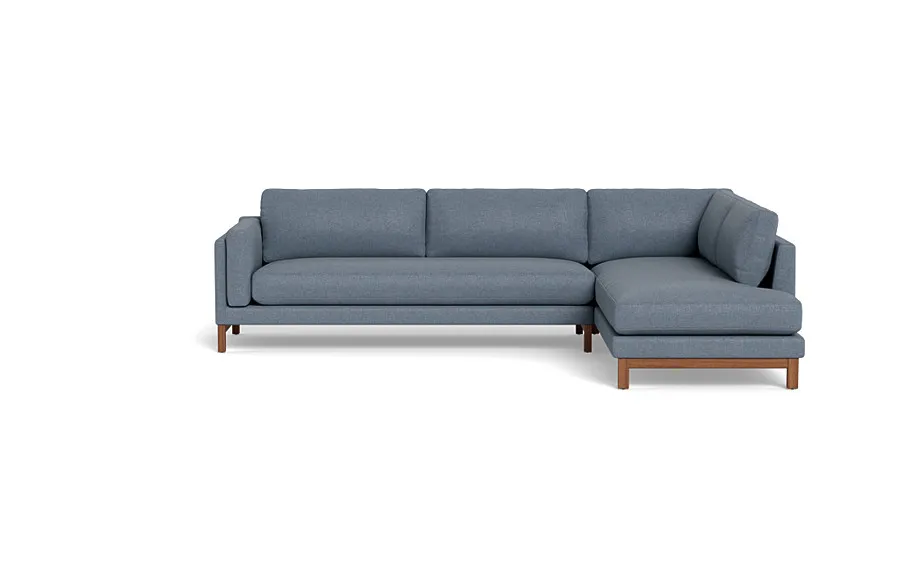 Gaby 3-Seat Sectional with  Bumper