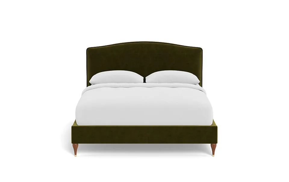 Celia Upholstered Bed with Contrast Piping