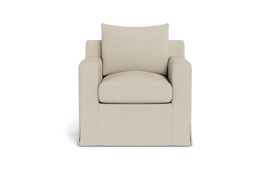 Sloan Slipcovered Petite Chair