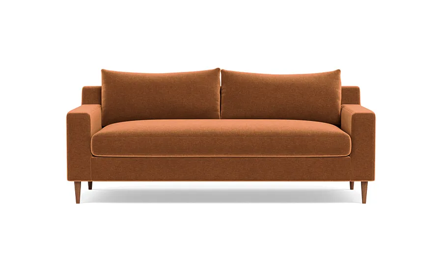 Sloan Fabric 2-Seat Sofa * Down alternative fill