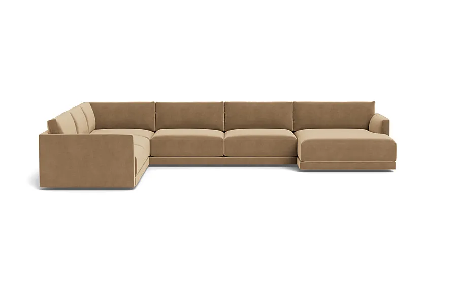 Lukas 4-Piece 5-Seat Corner Chaise Sectional Right
