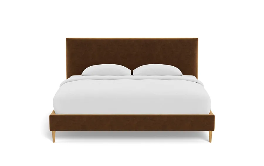 Lowen Upholstered Bed with Tufting Option