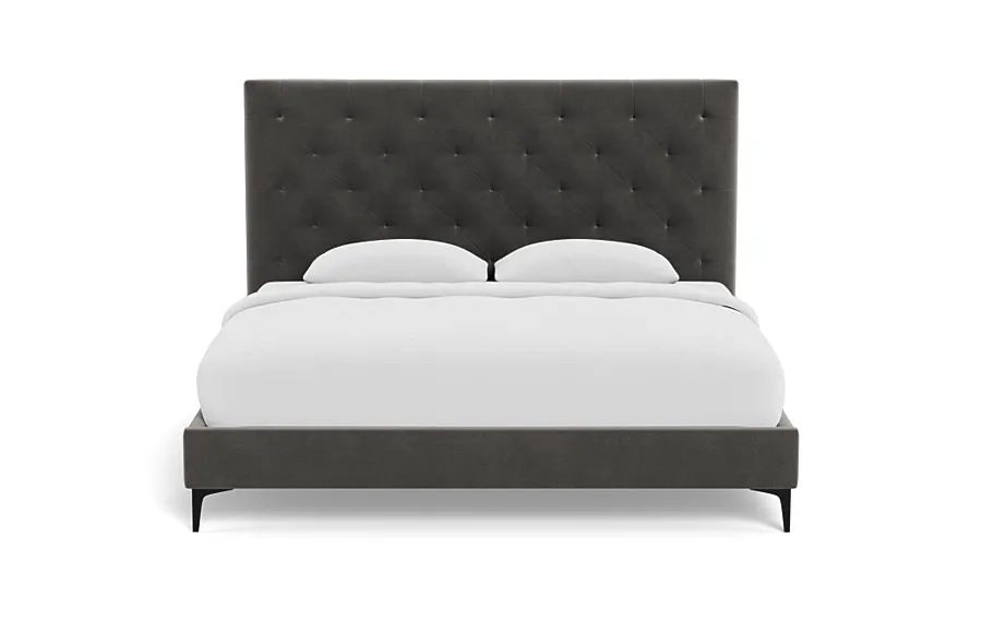 Lowen Upholstered Bed with Tufting Option