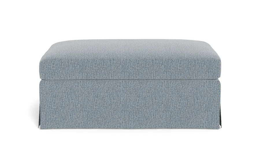 Sloan Slipcovered Ottoman