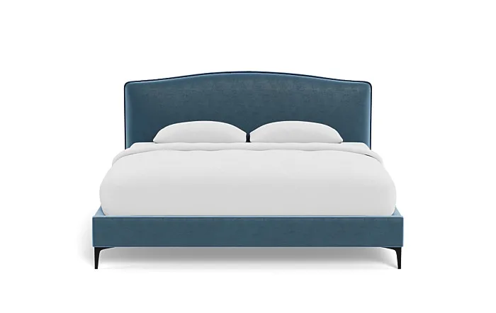 Celia Upholstered Bed with Contrast Piping, King