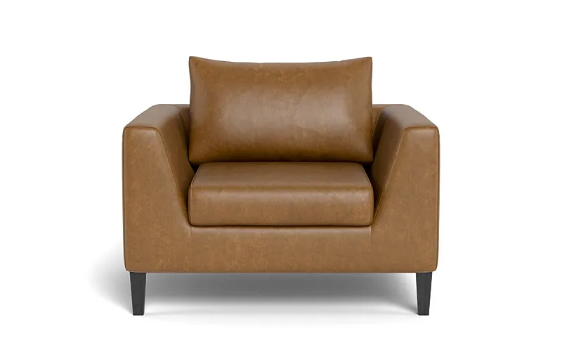 Asher Leather Accent Chair