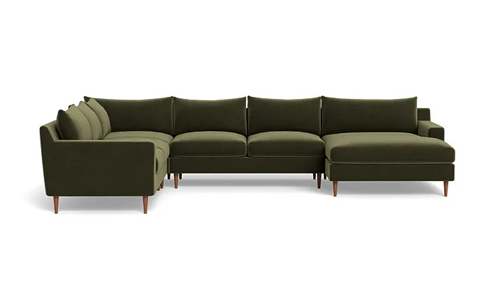 Sloan 4-Piece Corner Sectional Sofa with Right Chaise