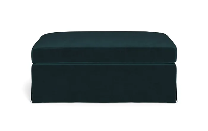 Sloan Slipcovered Ottoman
