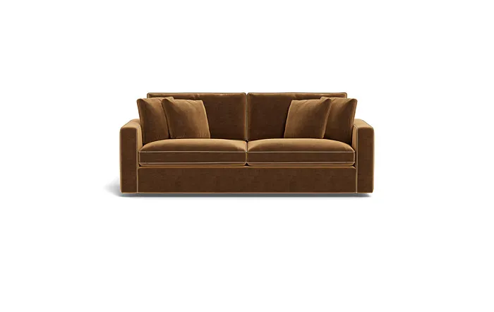 James Sleeper Sofa with Contrast Piping
