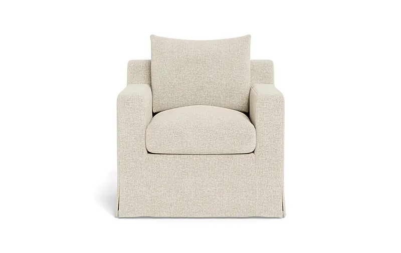 Sloan Slipcovered Petite Chair