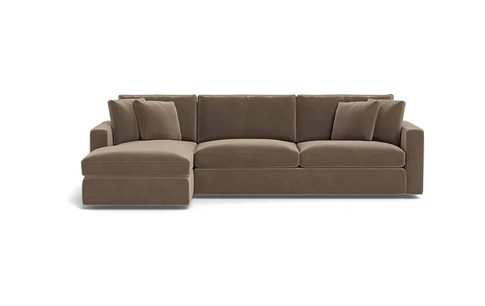 James 3-Seat Left Chaise Sectional