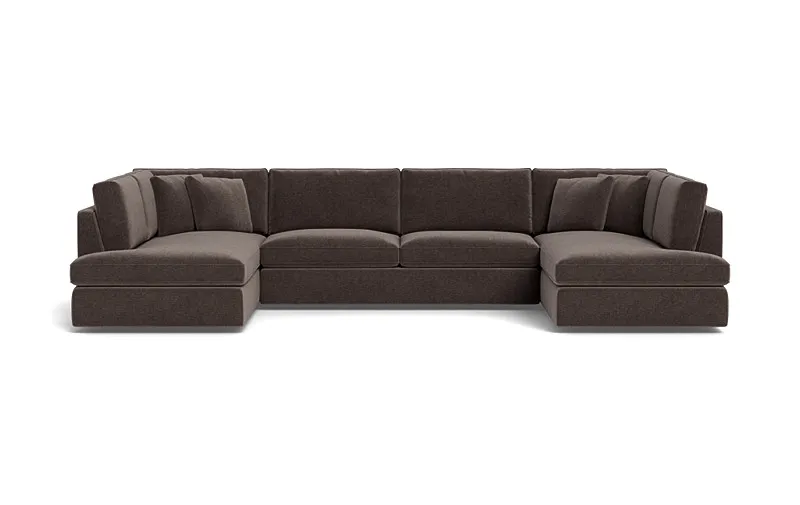 James 3-Piece U-Bumper Sectional