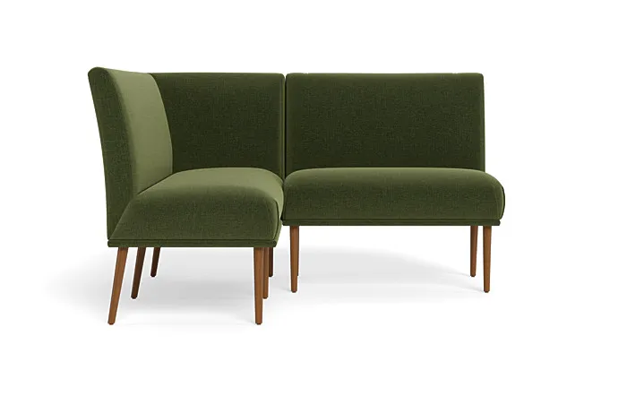 Dorian Upholstered Petite Left Banquette