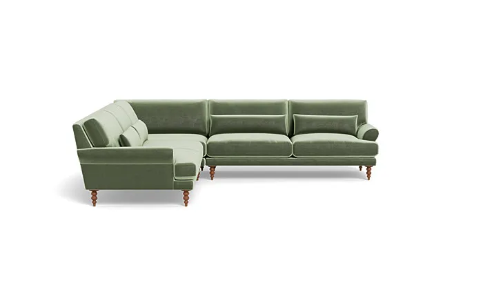 Maxwell Corner 4-Seat Sectional Sofa by Apartment Therapy