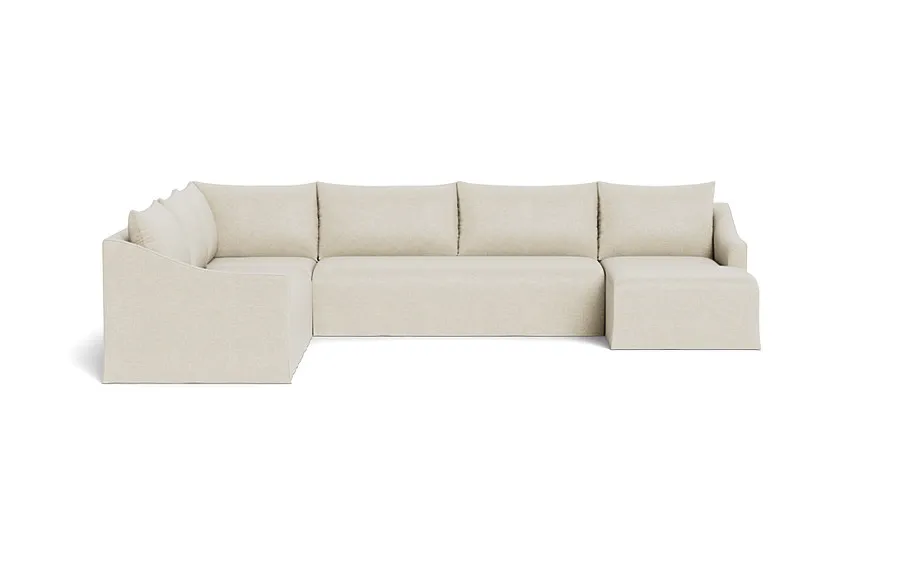Dixon 4-Piece Corner Sectional Sofa with Right Chaise