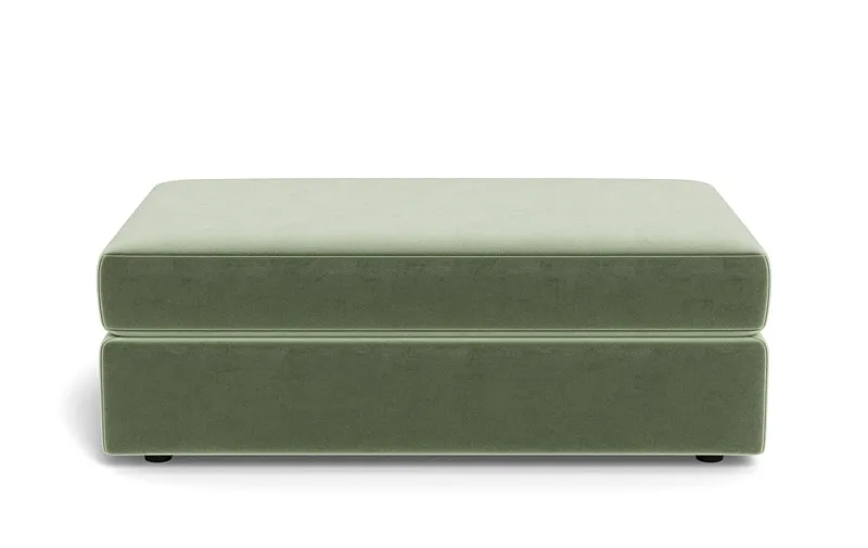 Lee Larger Rectangle Ottoman with Storage Option