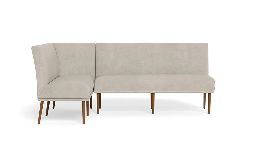 Dorian Upholstered Left Banquette with Tufting Option