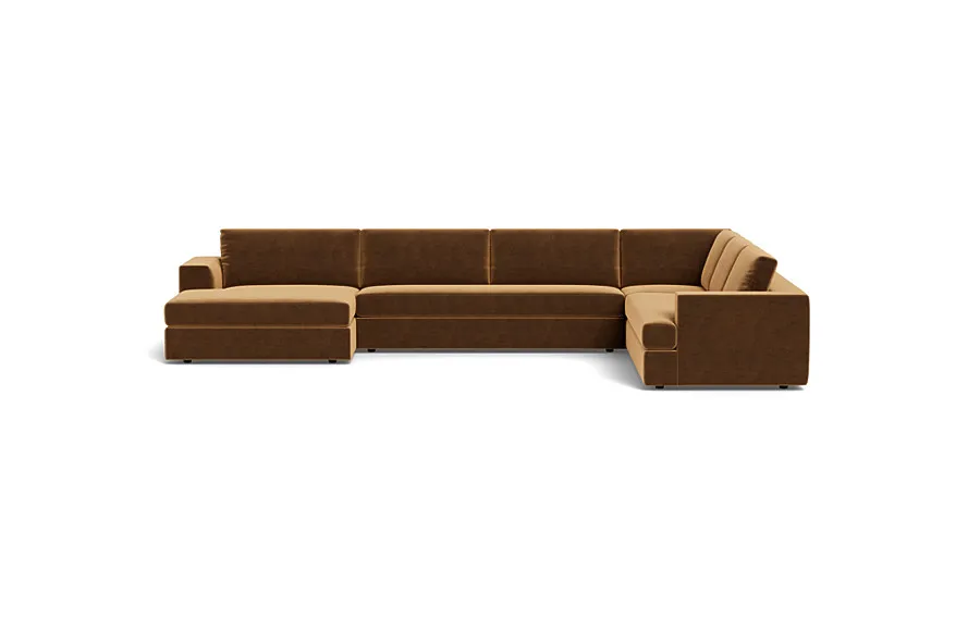 Lee 4-Piece 5-Seat Corner Chaise Sectional Left