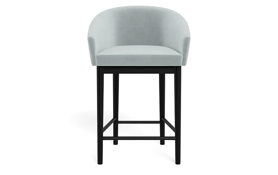 Destin Wood Framed Upholstered Stool