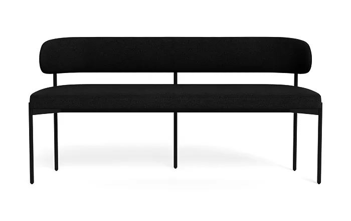 Hollis Upholstered Metal Framed Bench