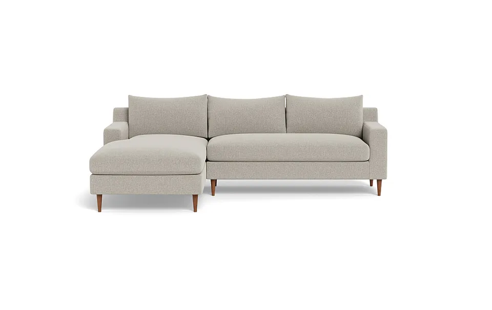 Sloan Chaise Sectional, Standard Depth
