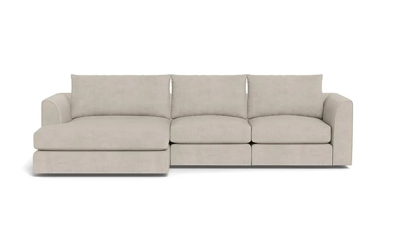 Beckham Modular 3-Seat Left Chaise Sectional