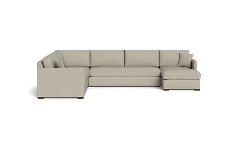 Scarlett Corner Sectional with Chaise, double down blend fill