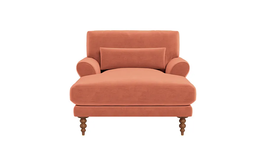 Maxwell Chaise Lounge by Apartment Therapy *Down alternative fill