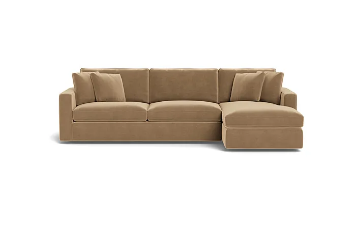 James 3-Seat Right Chaise Sleeper Sectional