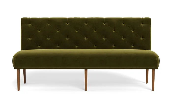 Dorian Upholstered Larger Dining Bench with Tufting Option