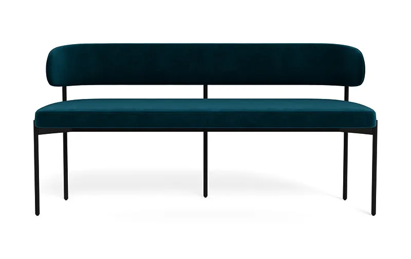 Hollis Upholstered Metal Framed Bench